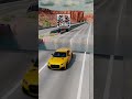 Funny Racing Cars vs Big Water Pit Crash #shorts #beamngdrive