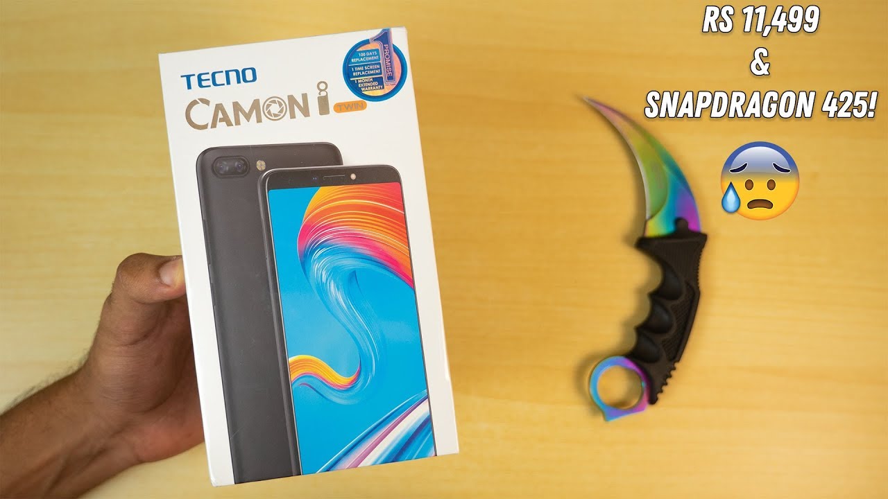 Tecno Camon i Twin Unboxing & Initial Impressions!