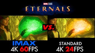 Eternals IMAX 60fps vs. Standard 24fps TRAILER THROWDOWN! (4K Ultra HD)