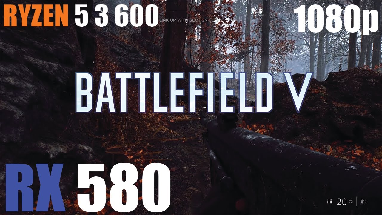 Battlefield V Ryzen 5 3600 + RX 580 8gb | Low - Medium - High - Ultra | 1080p
