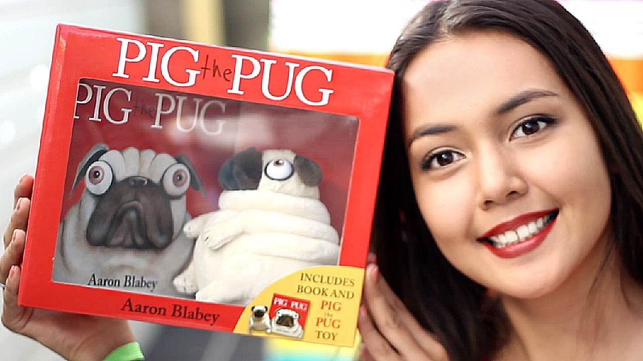 pig the pug plush set