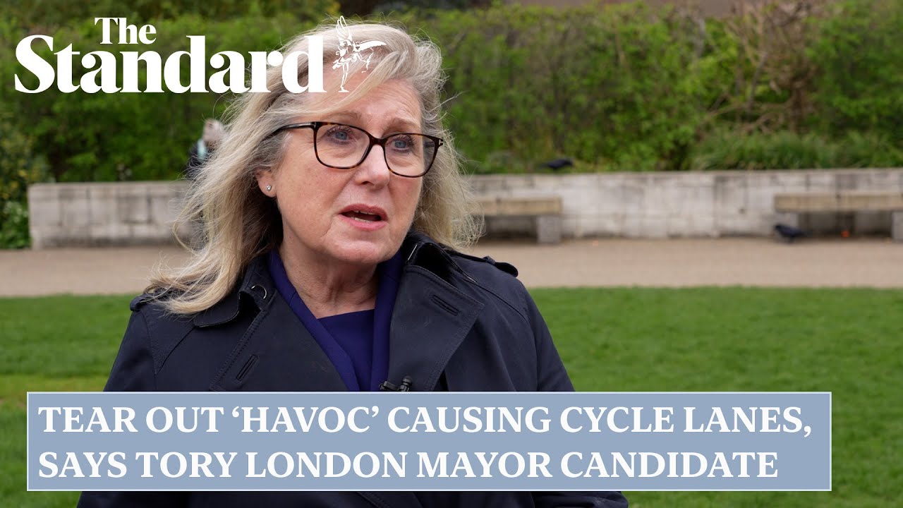 Tory mayor candidate Susan Hall vows to review London’s ‘havoc’ causing cycle lanes