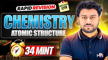 NIOS Class 12th Chemistry Chapter 2 | Atomic Structure | Rapid Revision & Free Notes