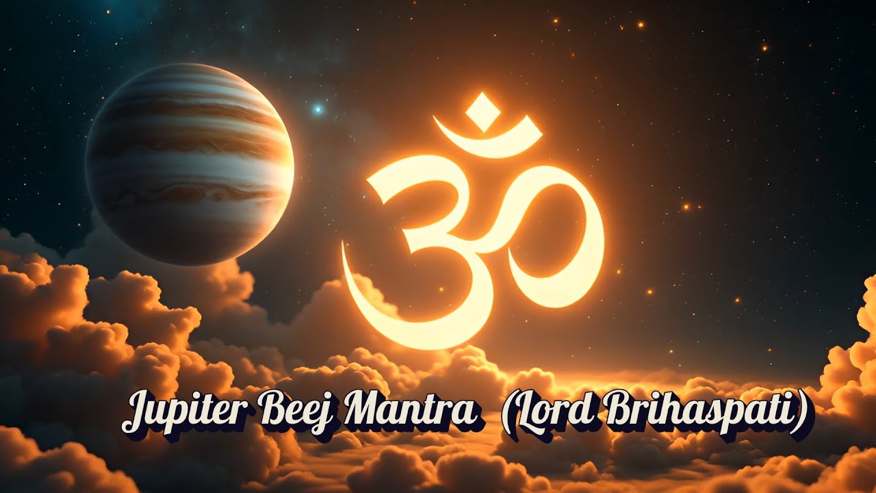Jupiter Beej Mantra - Divine Chant for Wisdom and Prosperity (Lord Brihaspati)