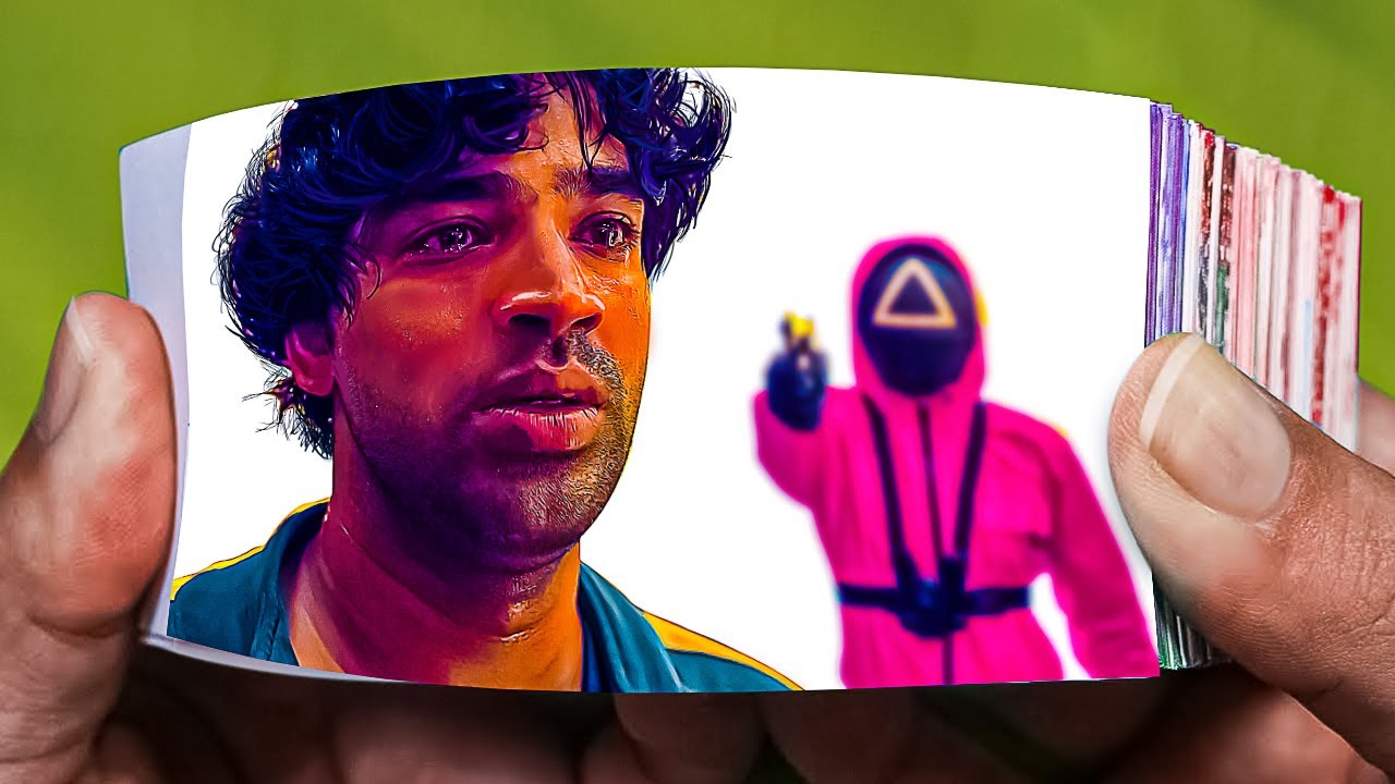 Squid Game Flipbook | Sang woo's Betrayal of Ali Flipbook