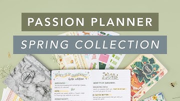 Passion Planner Spring Collection
