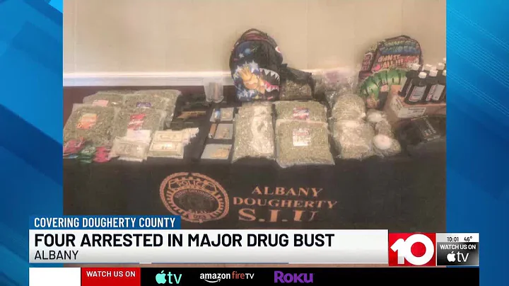 16-year-old among 4 arrested on drug-related charges