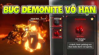 Cách Bug Quặng Demonite Vô Hạn The Forge Xuyen Roblox