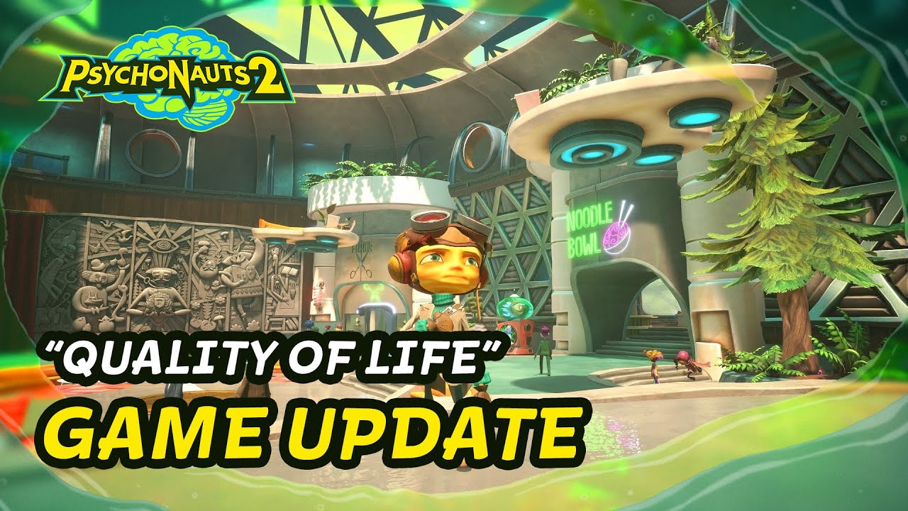 Psychonauts 2 // Quality Of Life Patch!