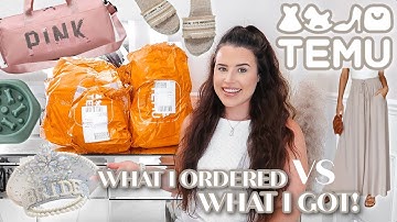 What I Ordered VS What I GOT! | TEMU Home Decor, Fashion Try-On Haul, Gadgets & more