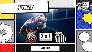 Thumbnail for CORINTHIANS 2 X 1 SANTOS O úDECIDE E YURI FAZ 2. NEYMAR JOGA POUCO E ARBITRAGEM POLÊMICA