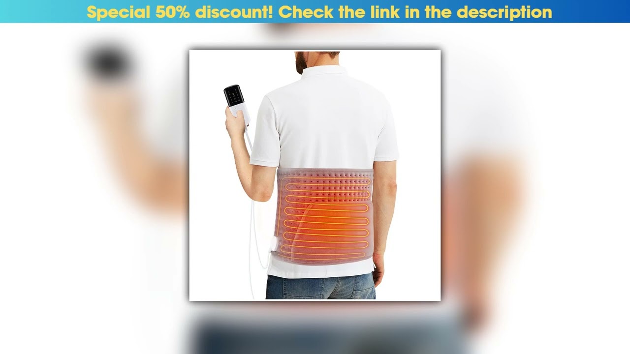 Limited Electric heating belt  household hot compress hand warmer belt warmer belly heating pad Eur