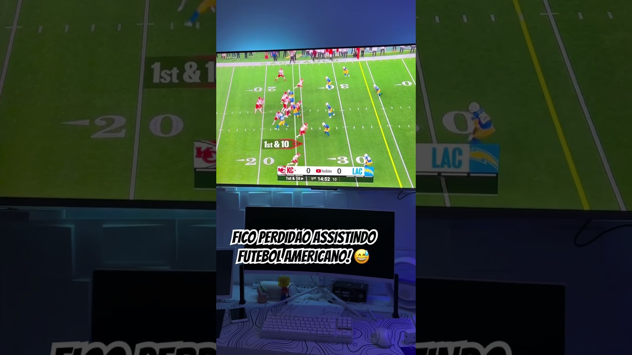 COMO QUE ENXERGA A BOLA NO FUTEBOL AMERICANO? 