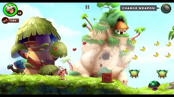 Jungle Adventures 3 -  World 1 - Level 1 - Walkthrough