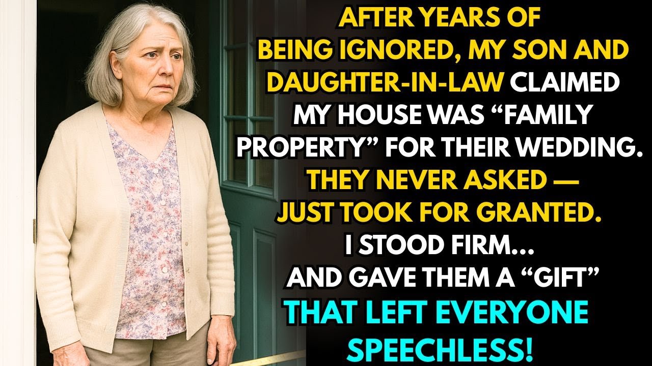 After Years of Ignoring Me, My Son and His Wife Wanted My Home for Their Wedding —I Had a Gift Ready