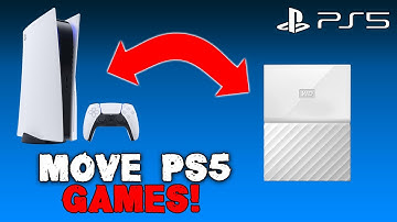How to Move PS5 Games to External Storage!