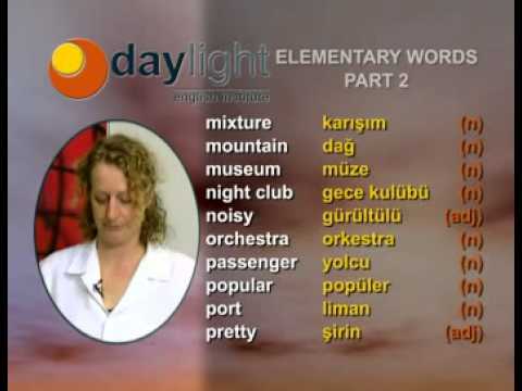 Daylight Genel İngilizce Bölüm 15 - Vocabulary