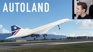 The Concorde Could Land Itself - Concorde AUTOLAND TEST