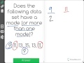 Identifying Modes in Data Sets
