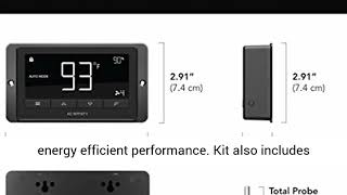 AC Infinity CLOUDLINE T6, Quiet 6” Inline Duct Fan with Temperature Humidity Controller