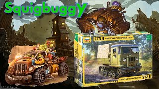 Тачки Орков. Squigbuggy из гусеничного тягача СТЗ-5