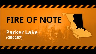 Wildfire update for Fort Nelson area (G90267) (G90207) May 14
