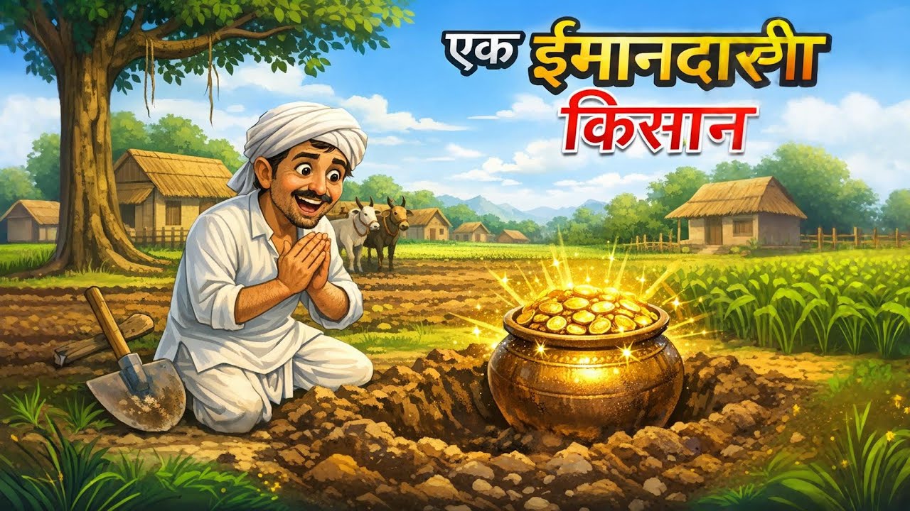 किसान को मिला सोने का घड़ा मिला