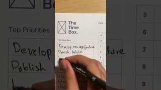 Elon Musk’s secret productivity hack @thetimeboxplanner