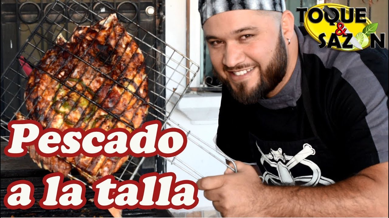 Receta de PESCADO A LA TALLA "DELICIOSO" | incluye como cortar el pescado