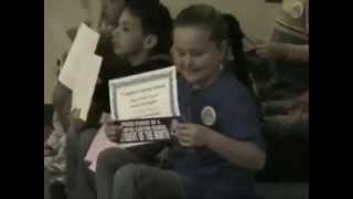 2007 Lauren wins 'prestigious' Student of the Month award