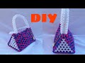 BEAD BAG TUTORIAL FOR BEGINNERS //BEAD HANDBAG/BEADED TOT BAG//BEAD BAG BEGINNERS FRIENDLY//