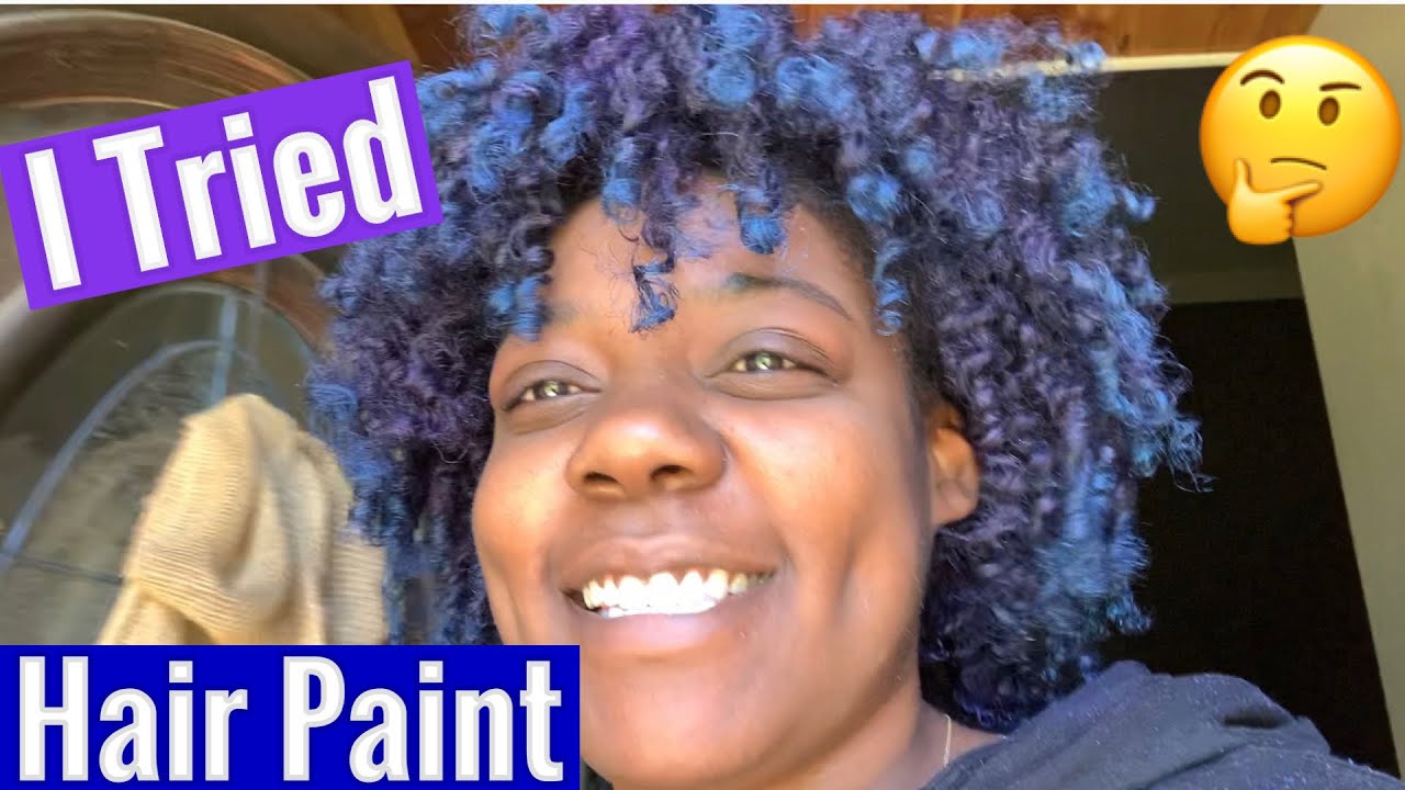 I tried temporary hair wax on my curls Natural Hair YouTube