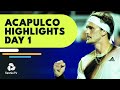 The Three Longest Matches in Acapulco History! | Acapulco 2022 Day 1 Highlights
