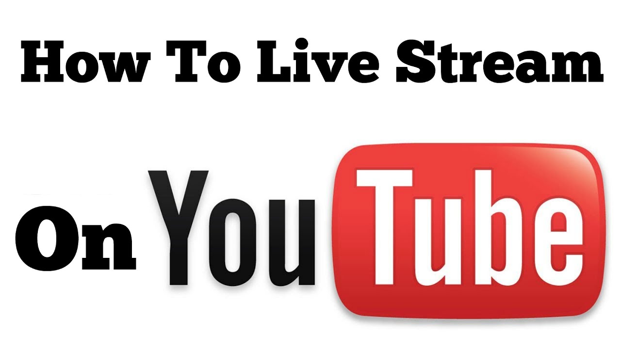 How To live stream on YouTube [2016] - Tutorial - YouTube
