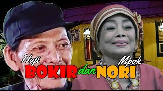 Haji BOKIR and Mpok NORI, Two Lenong Artist Friends