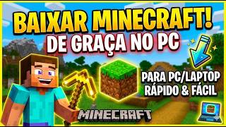 Como Baixar Minecraft de Graça no PC (2026)