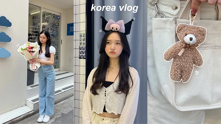 KOREA DIARIES: cute cafes, hongdae with friends, v...