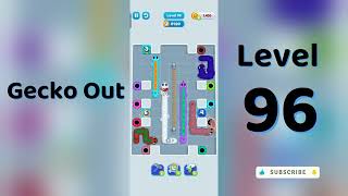🎮 Gecko Out Level 96 Walkthrough | Go Answer 🦎