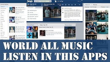 Jango Radio app Review  Listen International any Music In One Apps  Jango Radio Station In Bangla
