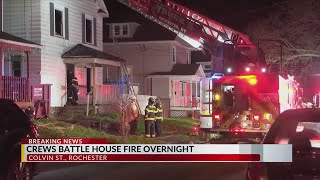 Cause of fire at Colvin St. home under investigation