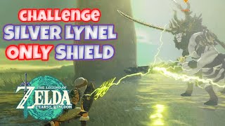 Zelda: Tears of the Kingdom - NEW SILVER LYNEL | CHALLENGE: ONLY SHIELD (No weapons)
