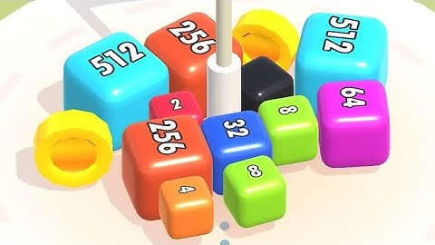 Merge Blocks 3D - All Levels Gameplay Android, iOS
