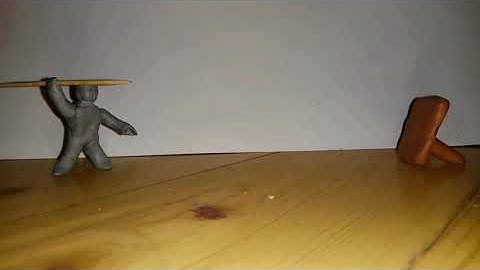 Spear throw animation