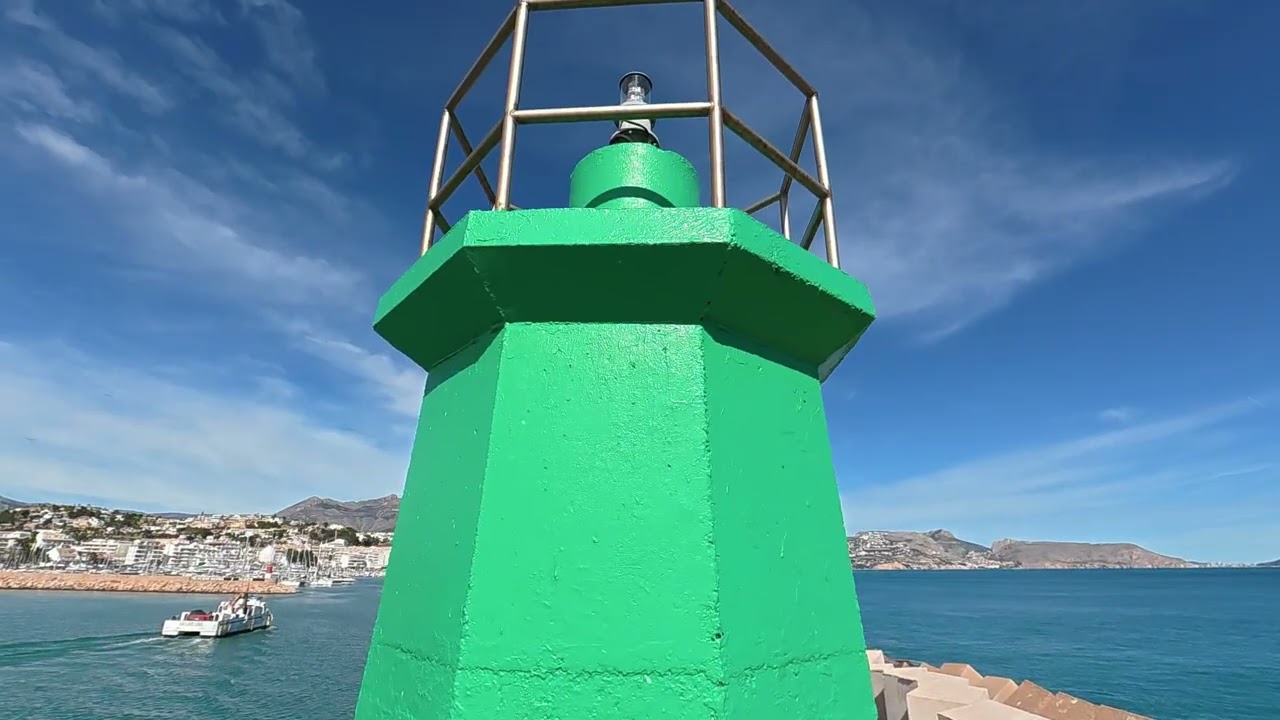 Walking tour at the Port of Altea Spain