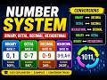 ⚡ Number System Conversion Made Easy! Perfect for BITM Exams 💯#bitm