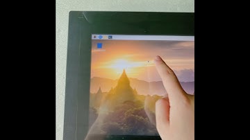Built In Raspberry Pi Industrial Touch Panel LCD  Monitor 1000nits