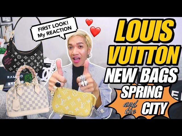 NEW BAGS of LOUIS VUITTON, SPRING in the CITY 2022