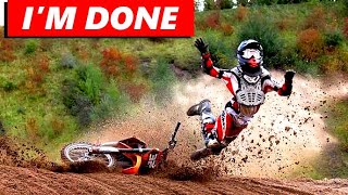 I quit riding motorcycles off road forever (not clickbait)