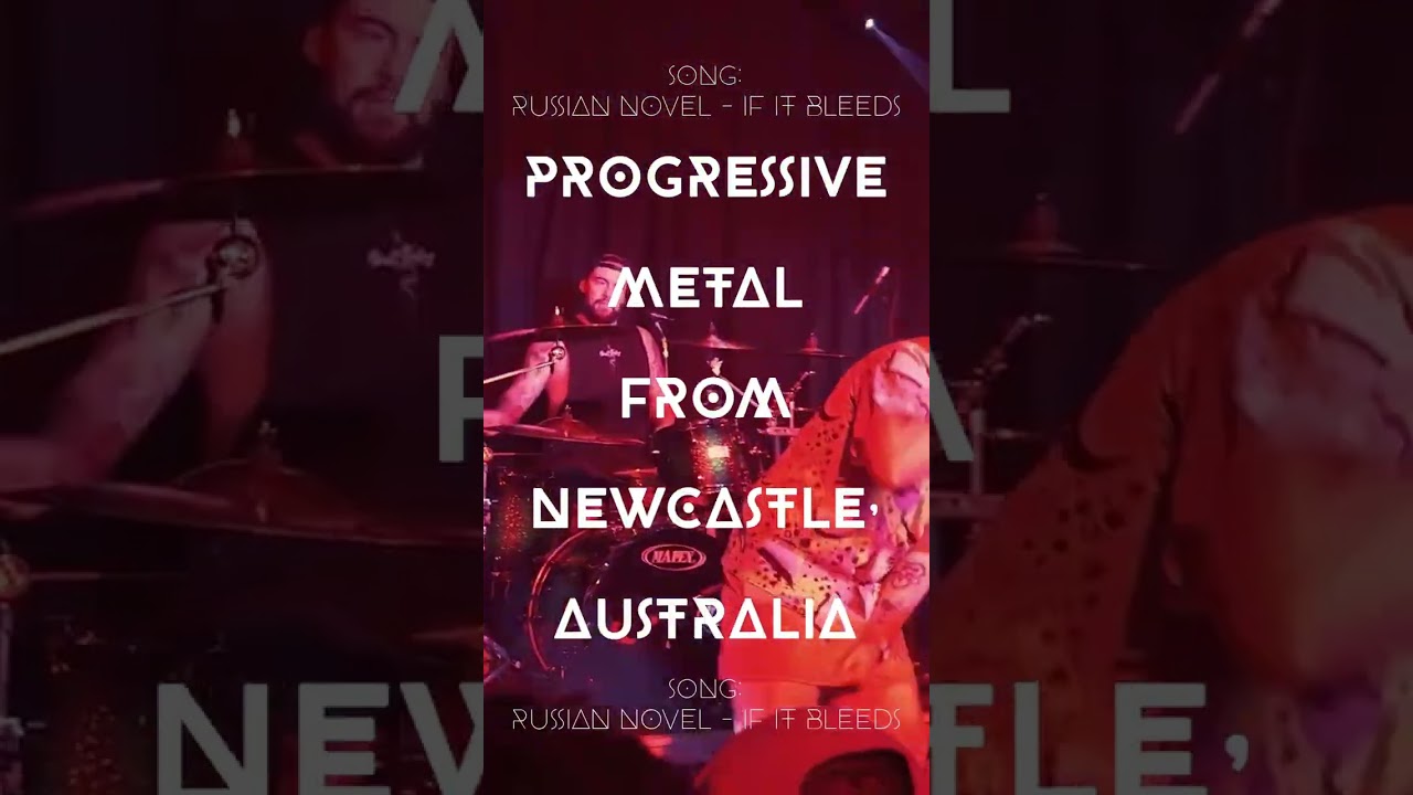 We are Russian Novel, a Progressive Metal band from Newcastle, Australia. 