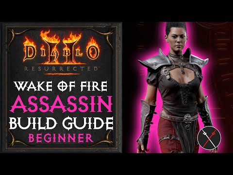 Diablo 2 Resurrected Assassin Build - Wake of Fire Trapper